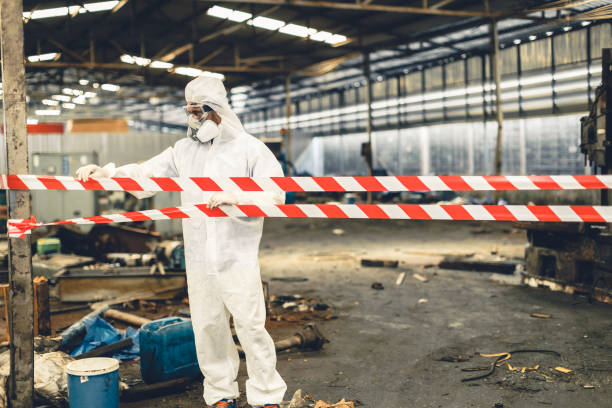 Professional Biohazard technician working in Brownville, NE